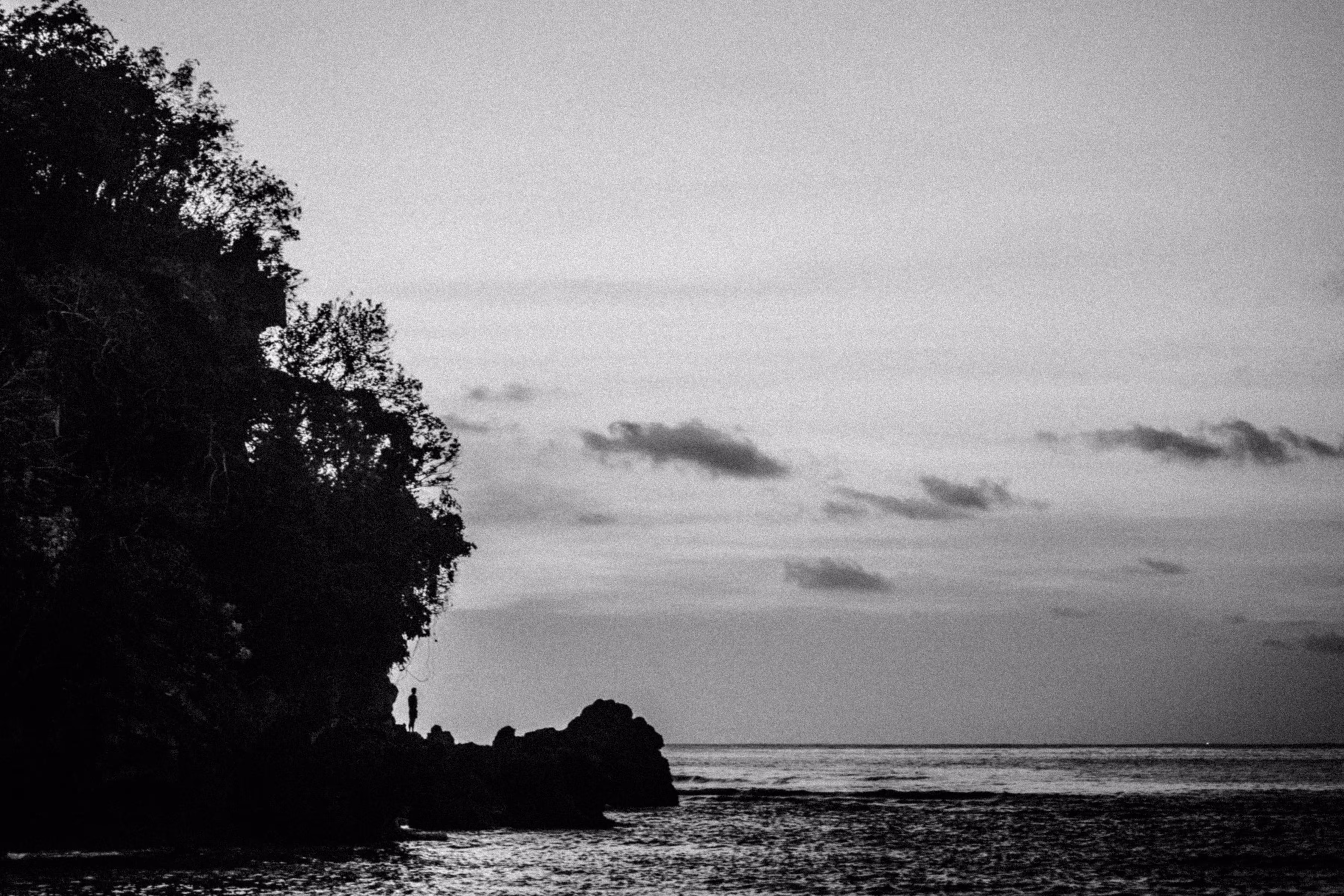 alone.