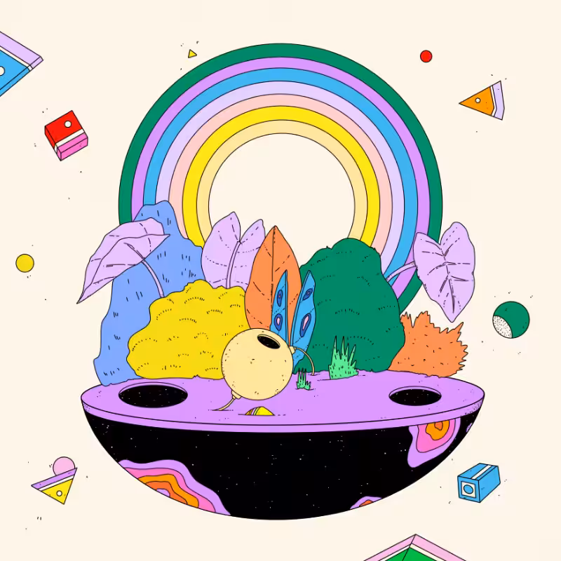🌈🌴🪐 #146