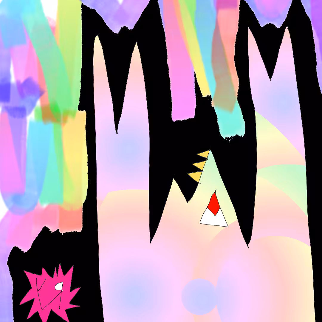 In a Cave (Stalactites)