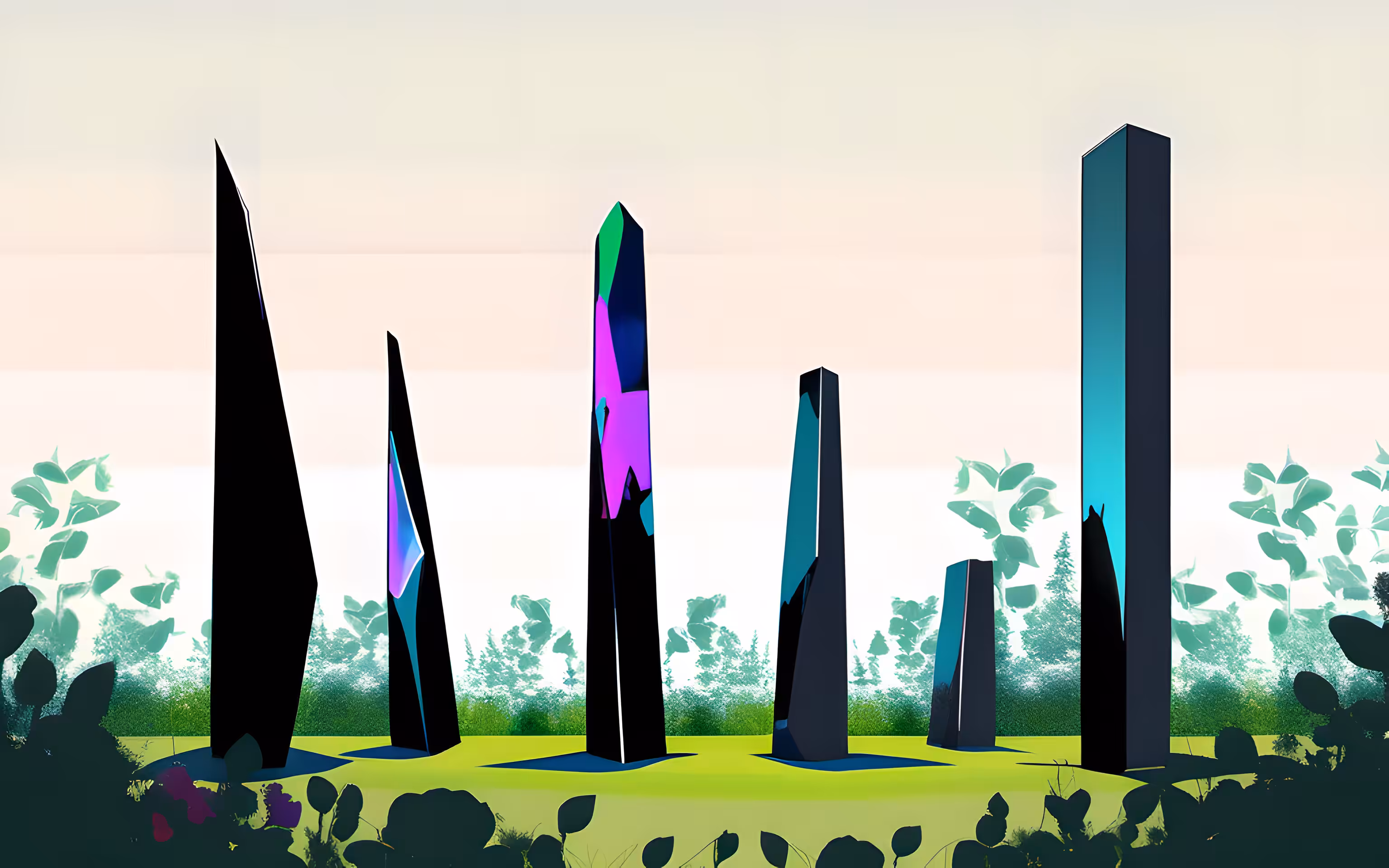 AI imagines famous generative artworks #11