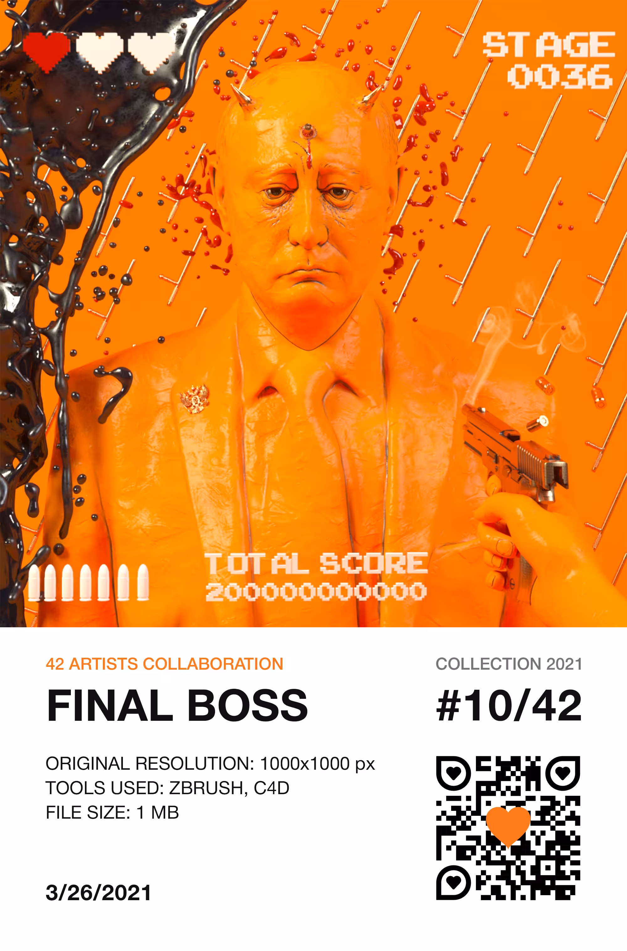 42 Artists Collaboration: 10/42 — FINAL BOSS