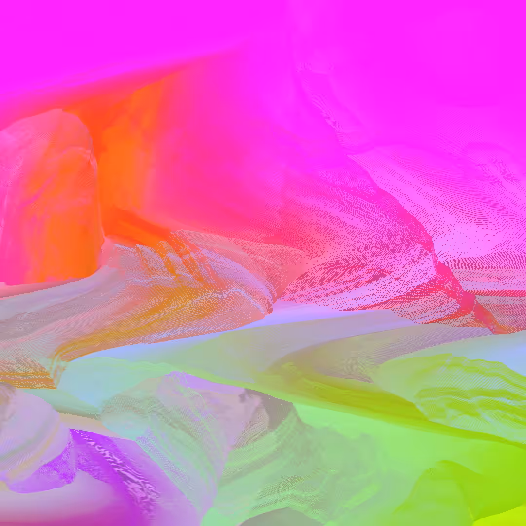 Rodeo posts: psychedelic swirl