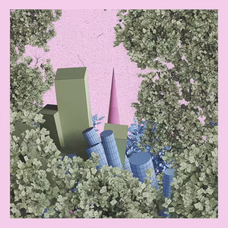 Geo-forest #3dart #47
