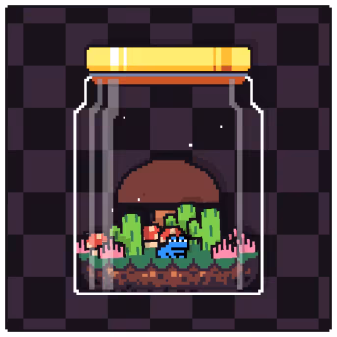Toad Terrarium #208