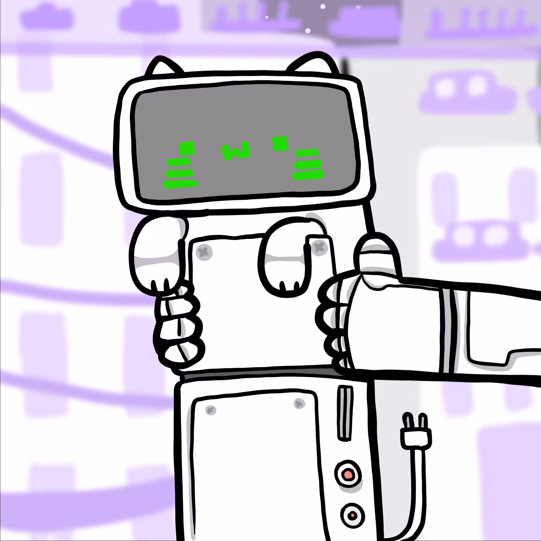 Long Long Cat: Long long Robo cat #033