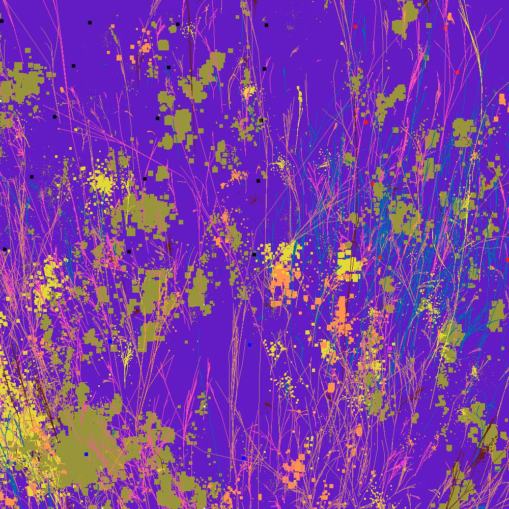 Infinite Garden: 12256 Flowers