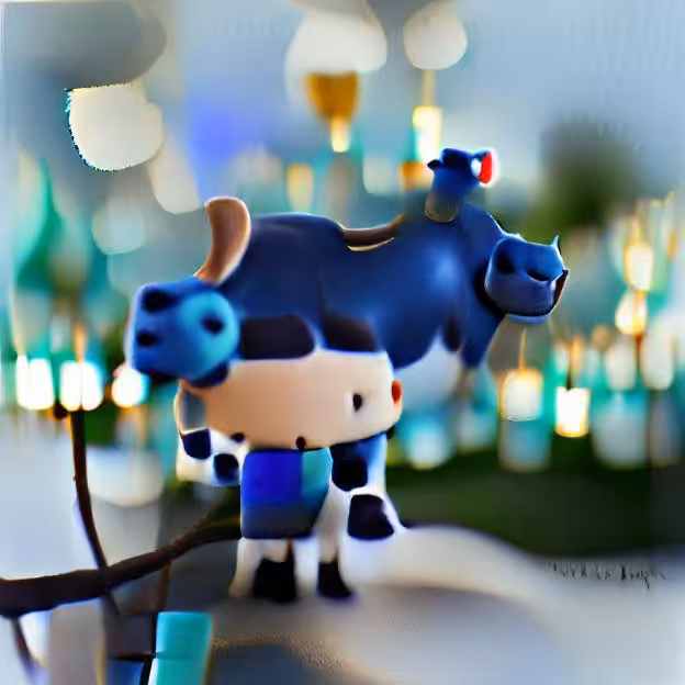 Bokeh Bovine