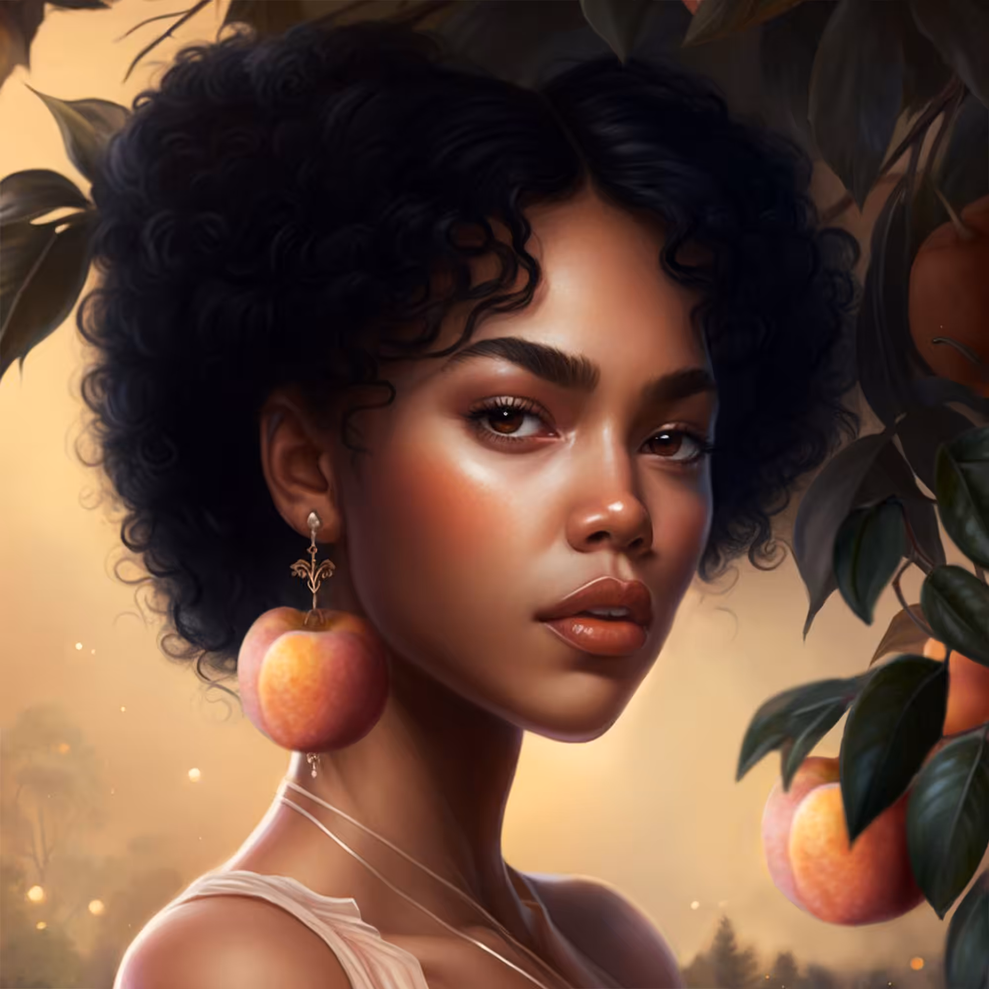 Girl with an earring #011