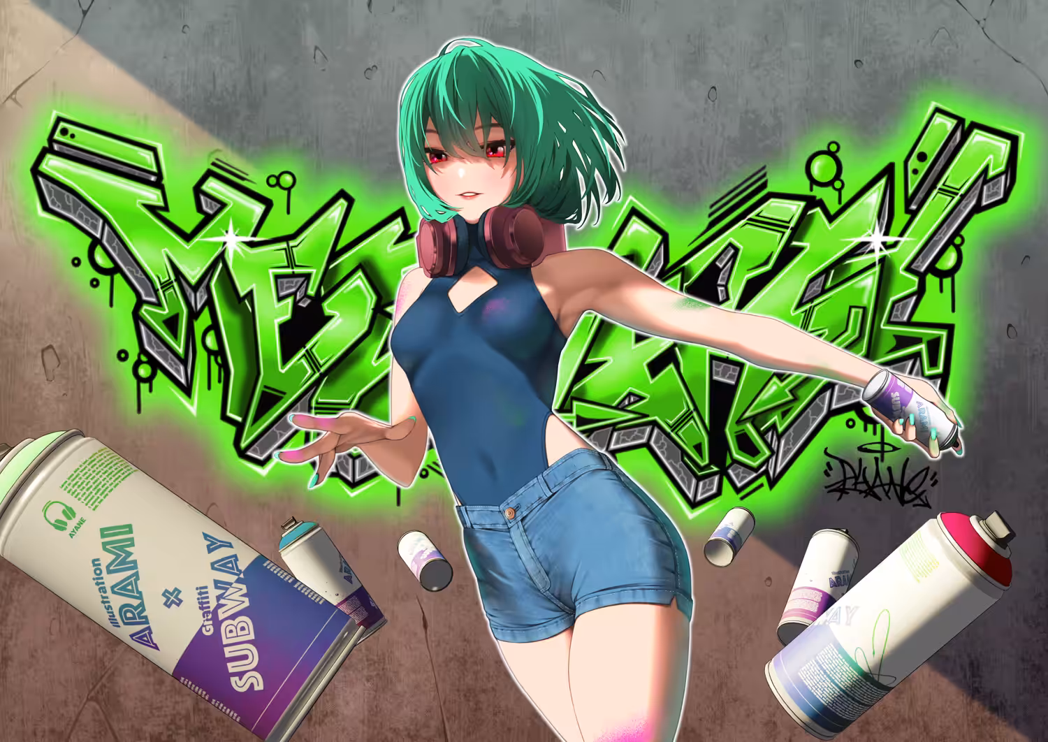 METAVERSE GIRL GREEN