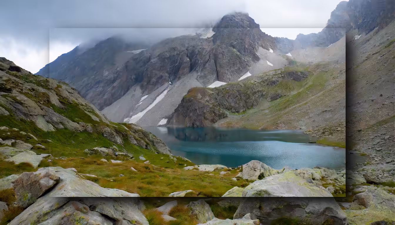 Mountains and Drop Shadows #33