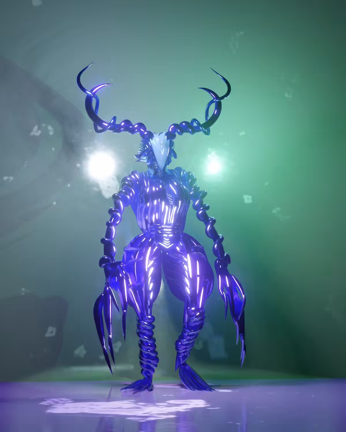 Alien Suit: Hailey with Horns