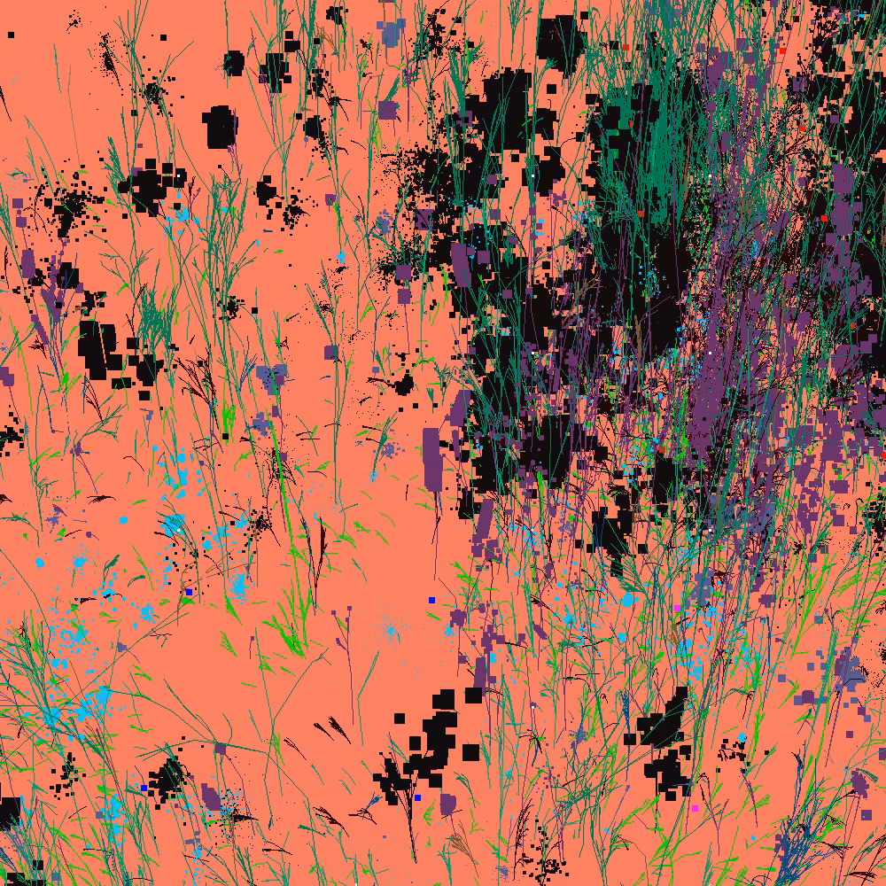 Infinite Garden: 22734 Flowers