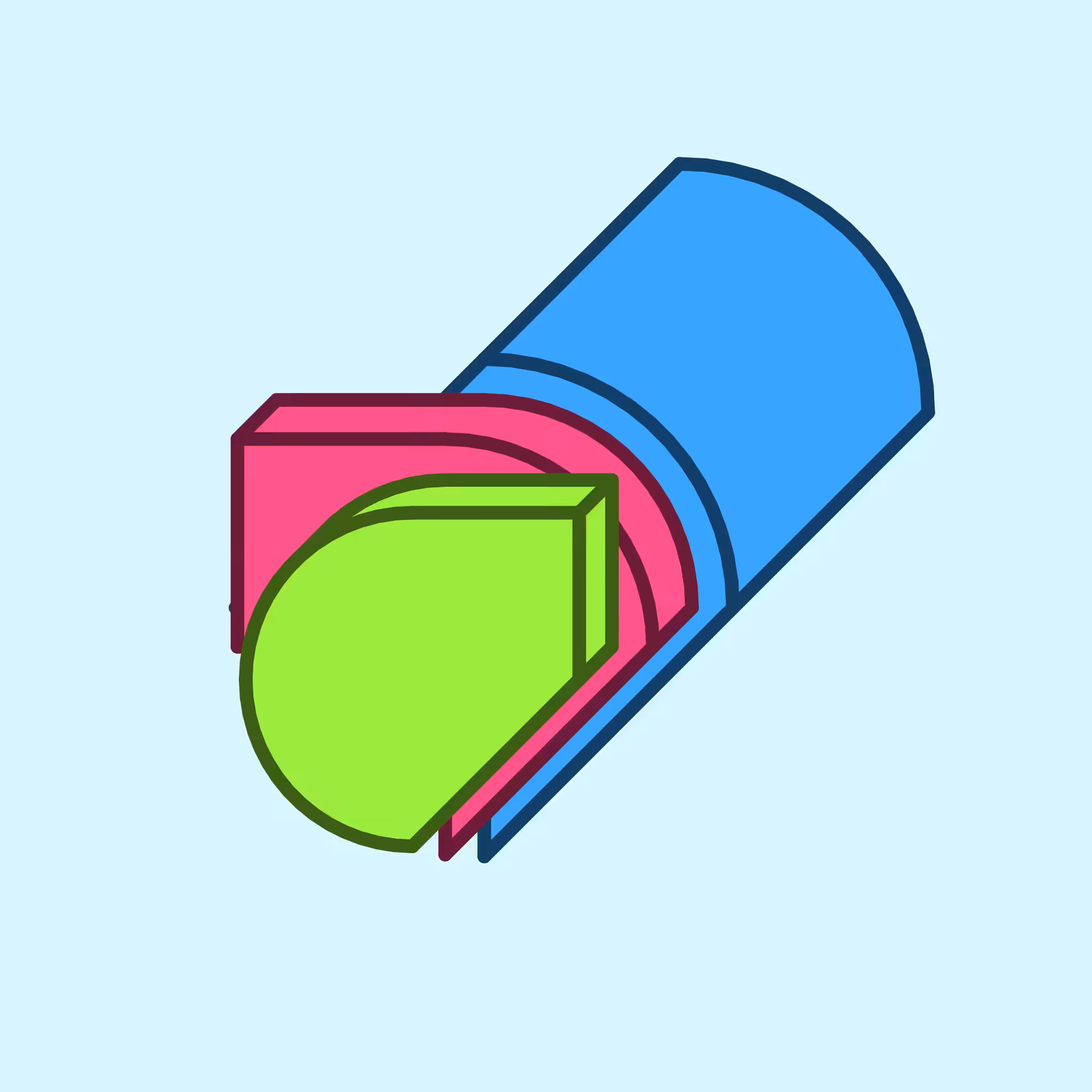 Calm shapes #256