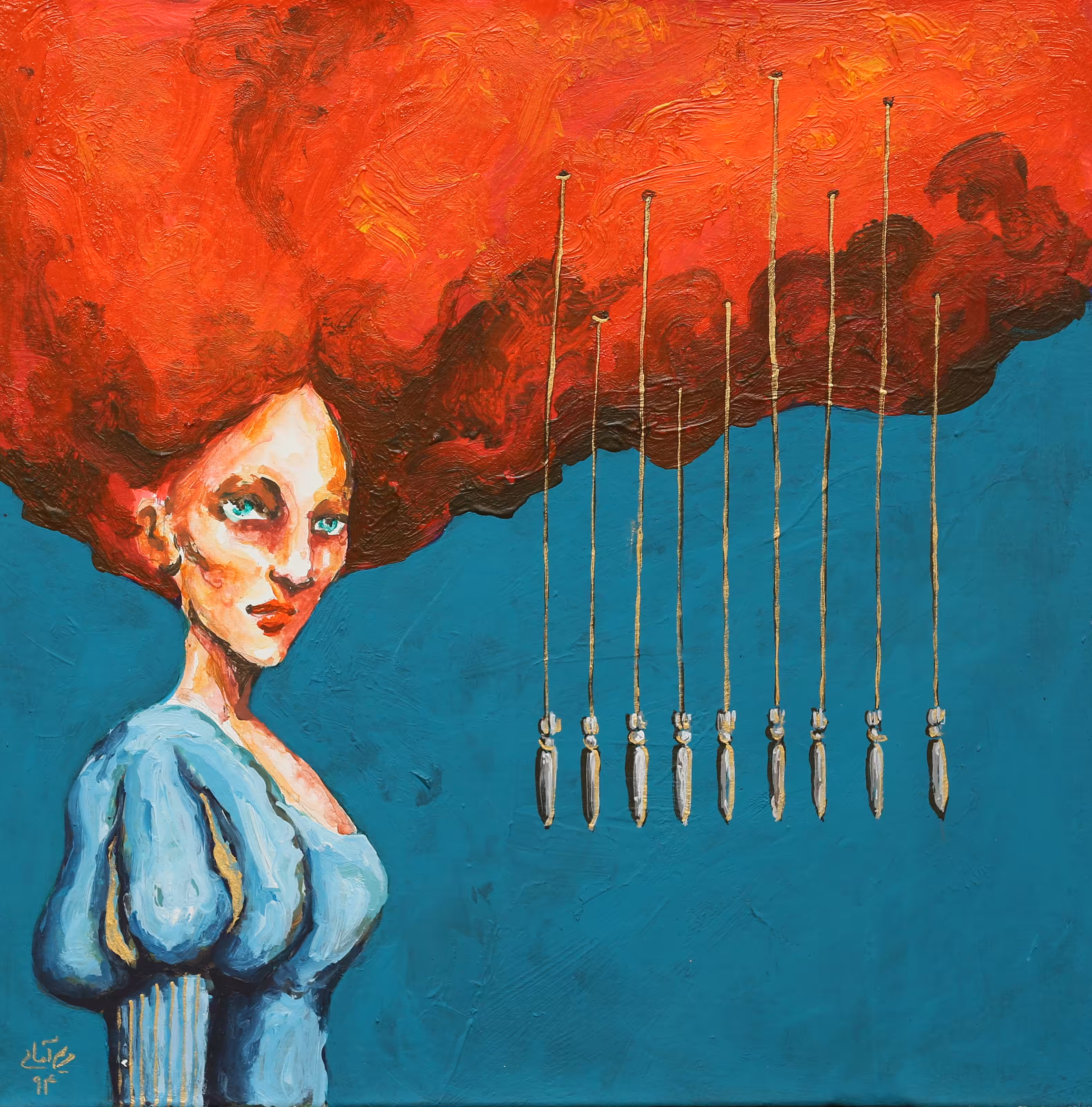 Anahita #1 "portrait of peace"
