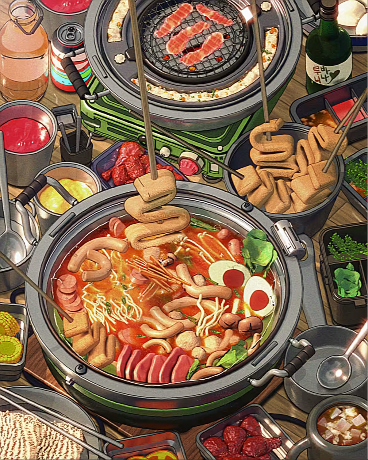 All You Can Eat, Korean