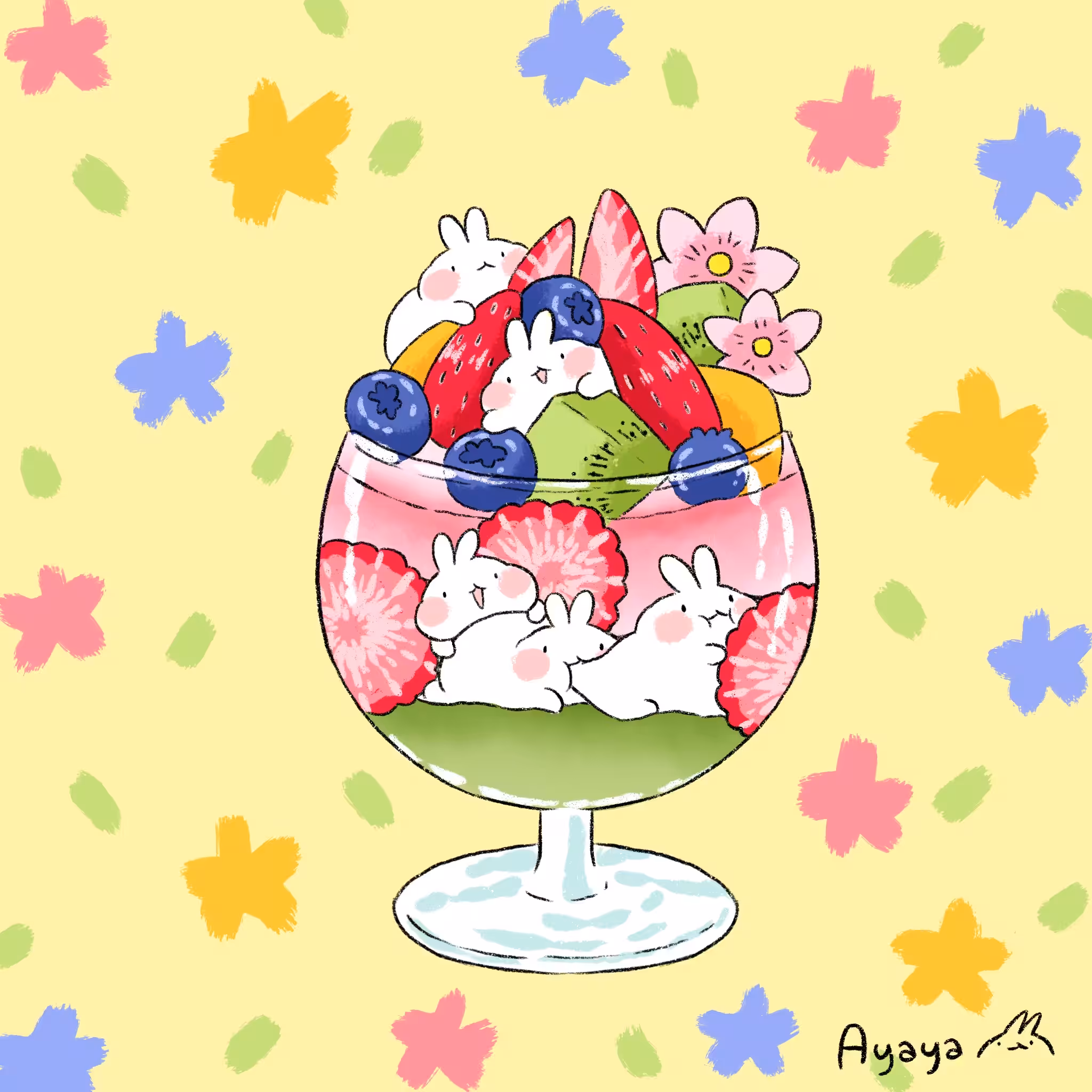 Ayaya Matcha Strawberry Parfait #0060