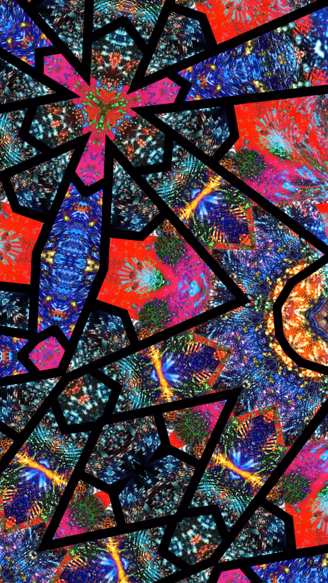 Cell Phone Vitray #019