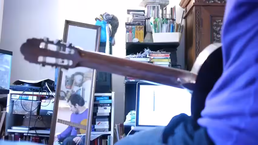 What My Self Reflection Froze