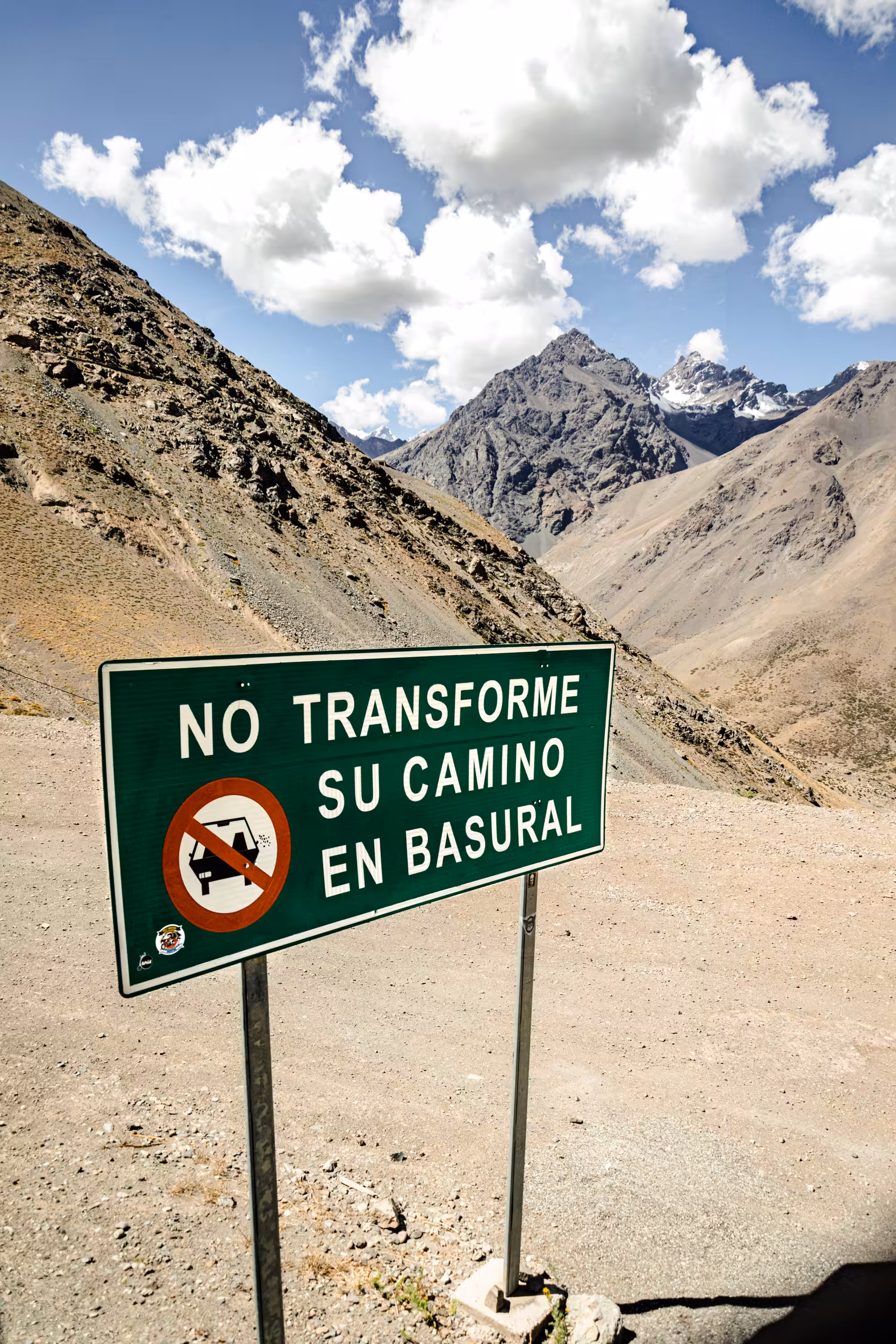 DO NOT TRANSFORM YOUR ROAD INTO GARBAGE
