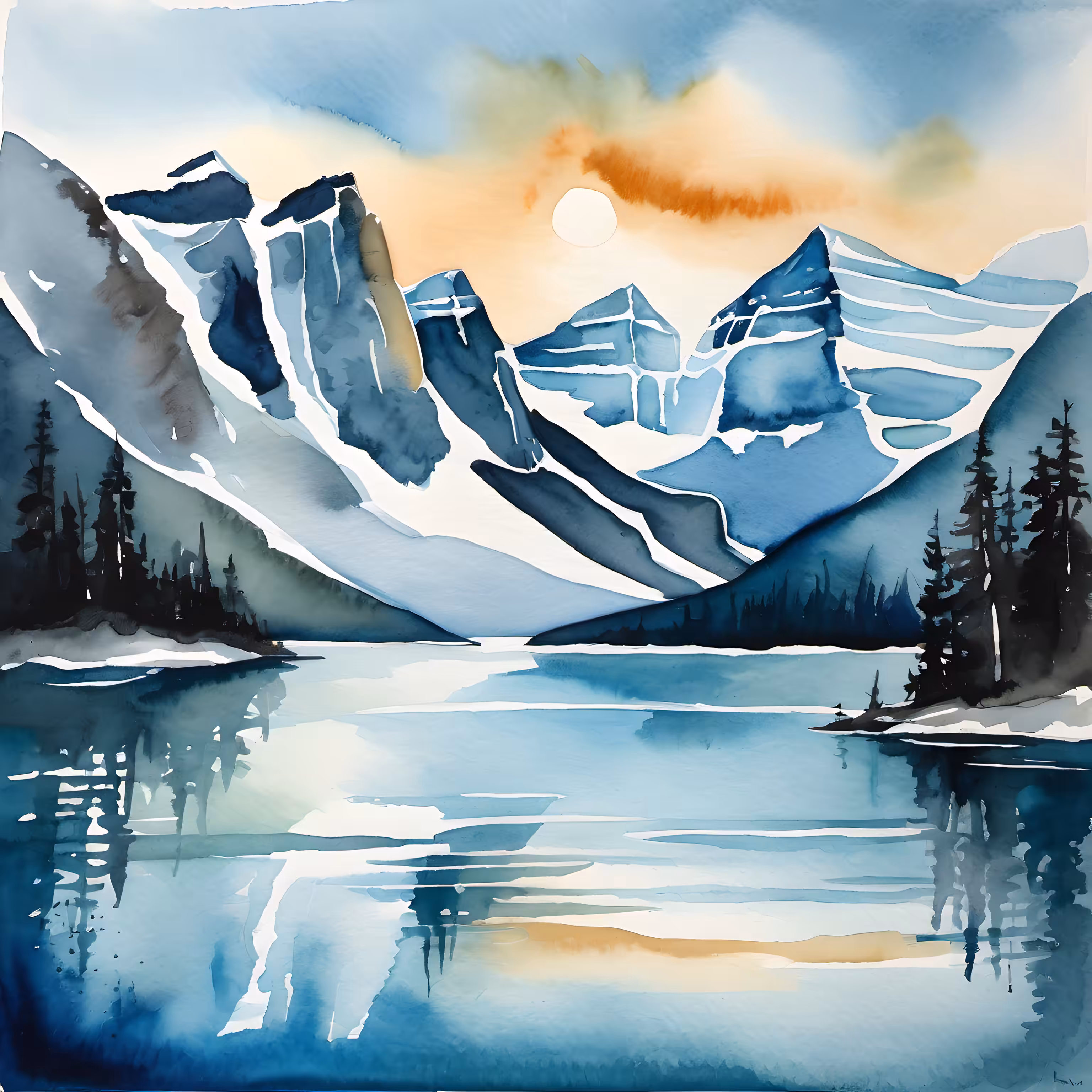 Glacial Lakes #45