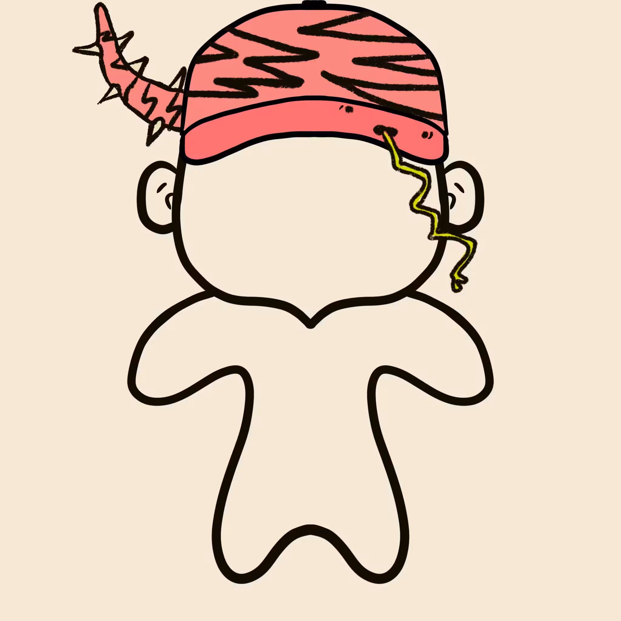 Splatter Punks - Accessories: Splatter Punks Accessories - Tezzardz Tribute Hat 