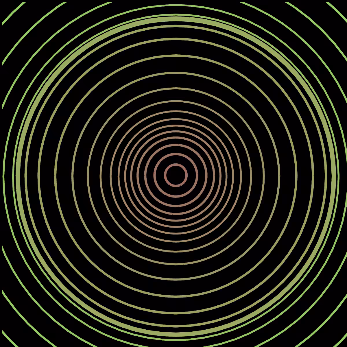  3D Animated Jellyfish Circles #1