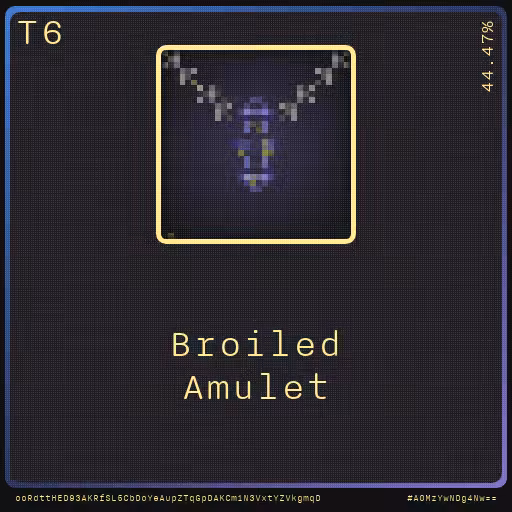 Gear for your quests - Amulet #18