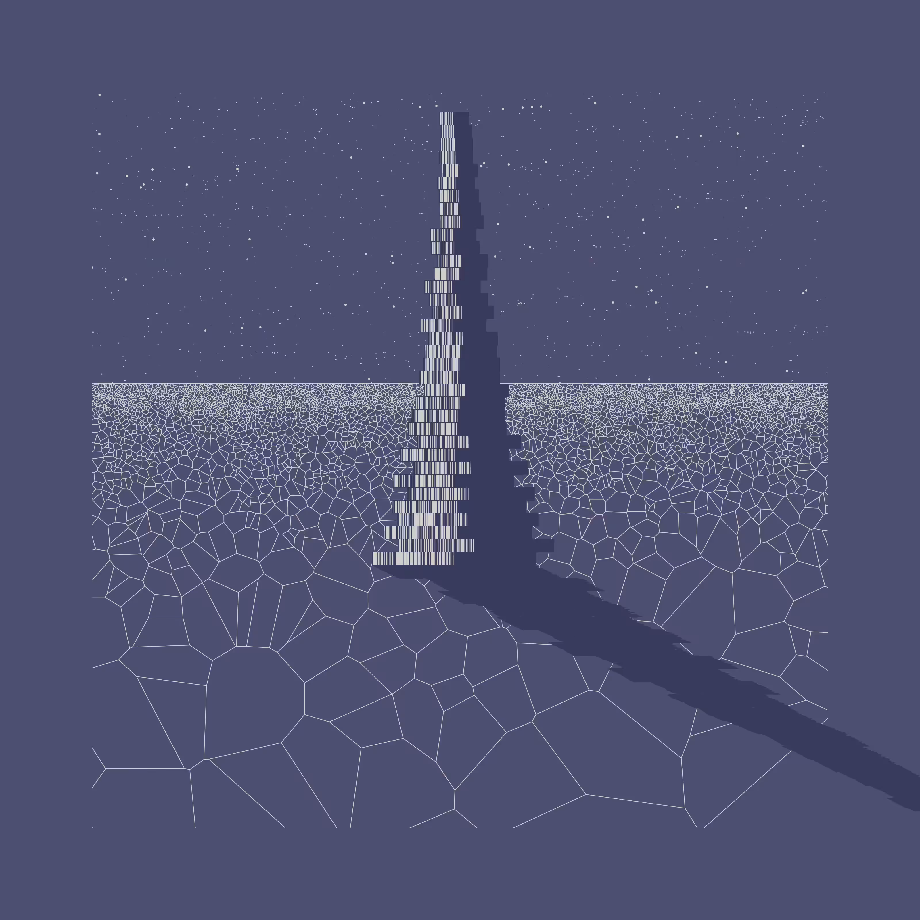 Not the First Fall | dark blue