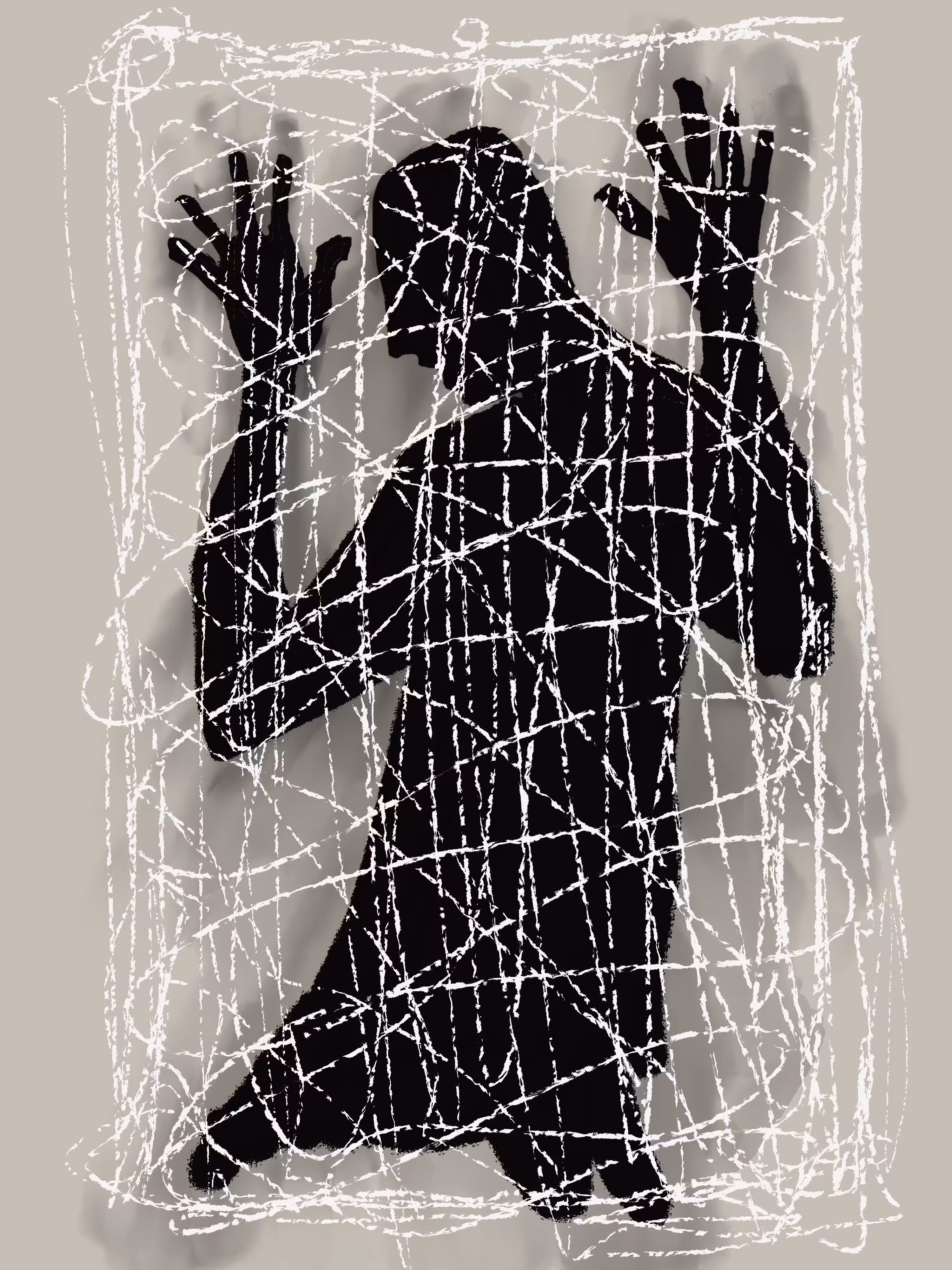 Digital drawings: Lost in freedom