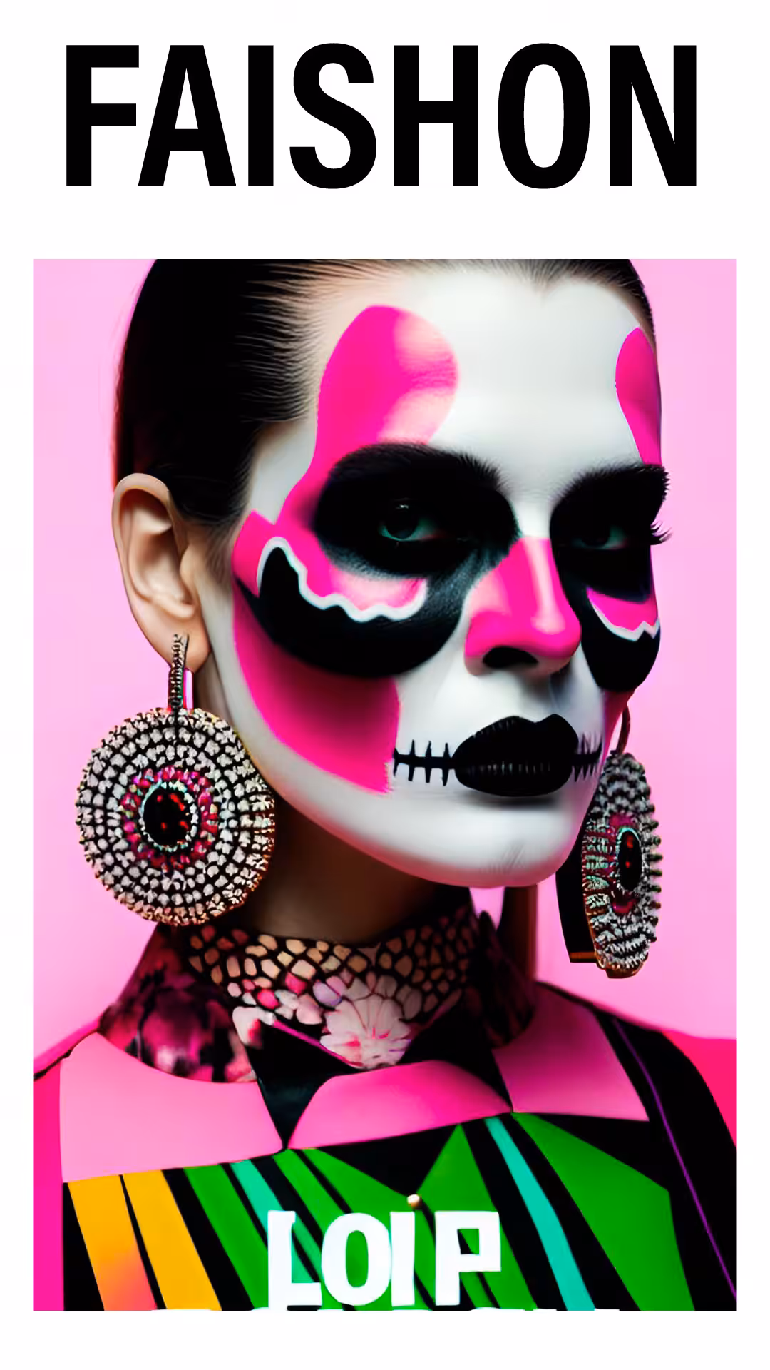 FAISHON 50 - AI Fashion Magazine Cover 