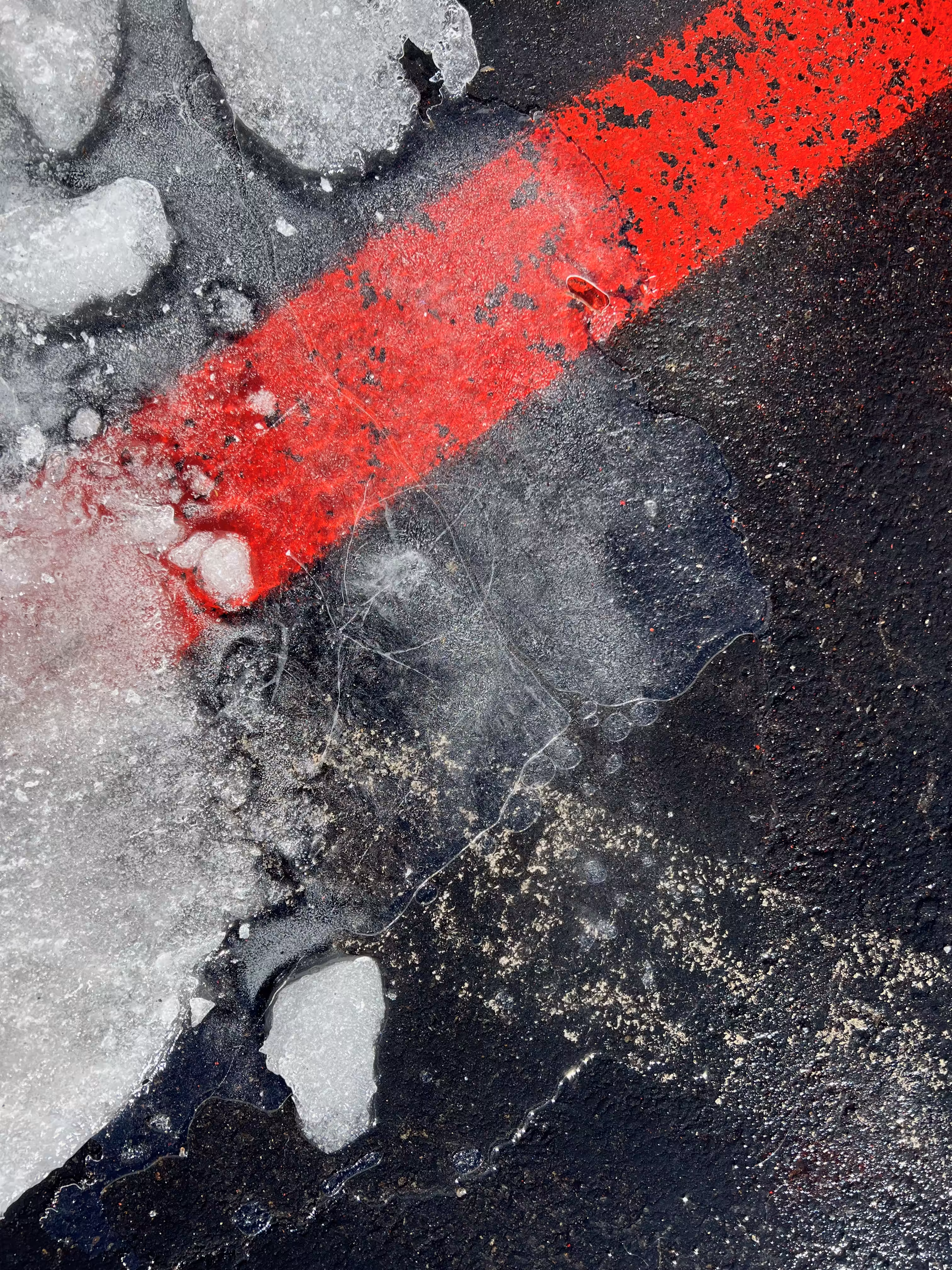 Ice, Water, Pavement