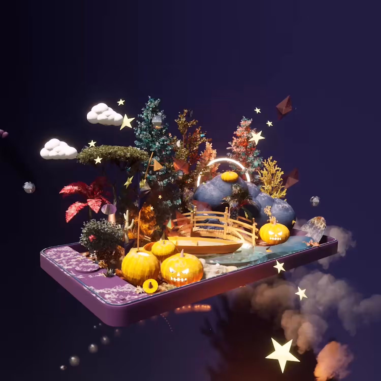 Pumpkin Garden on your Phone