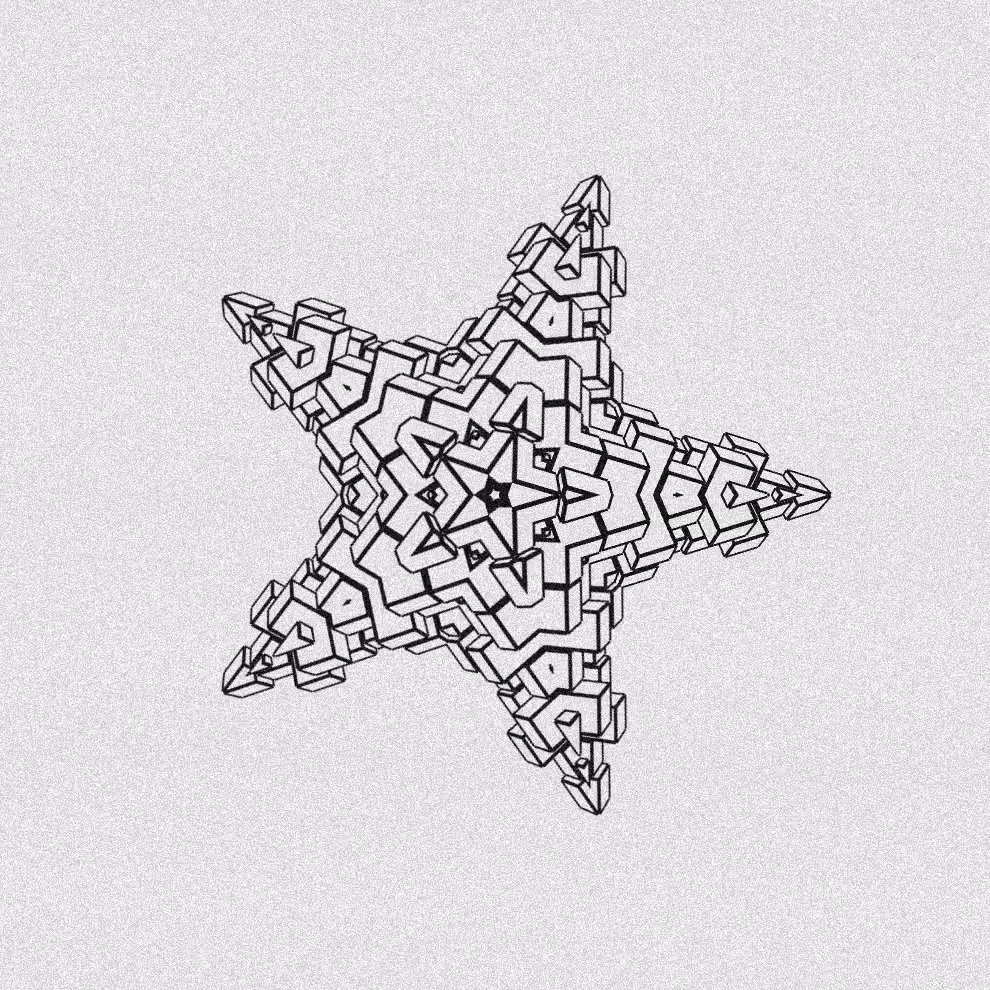 Monochrome Kaleido #114