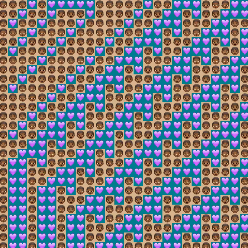 Elementary Cellular Emoji Automata #963