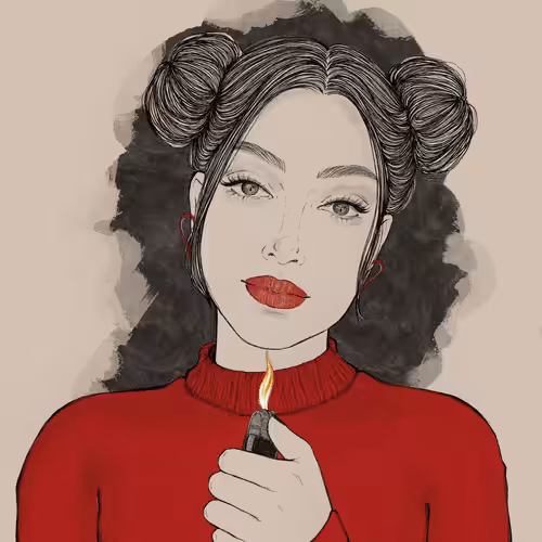 Girl on fire 