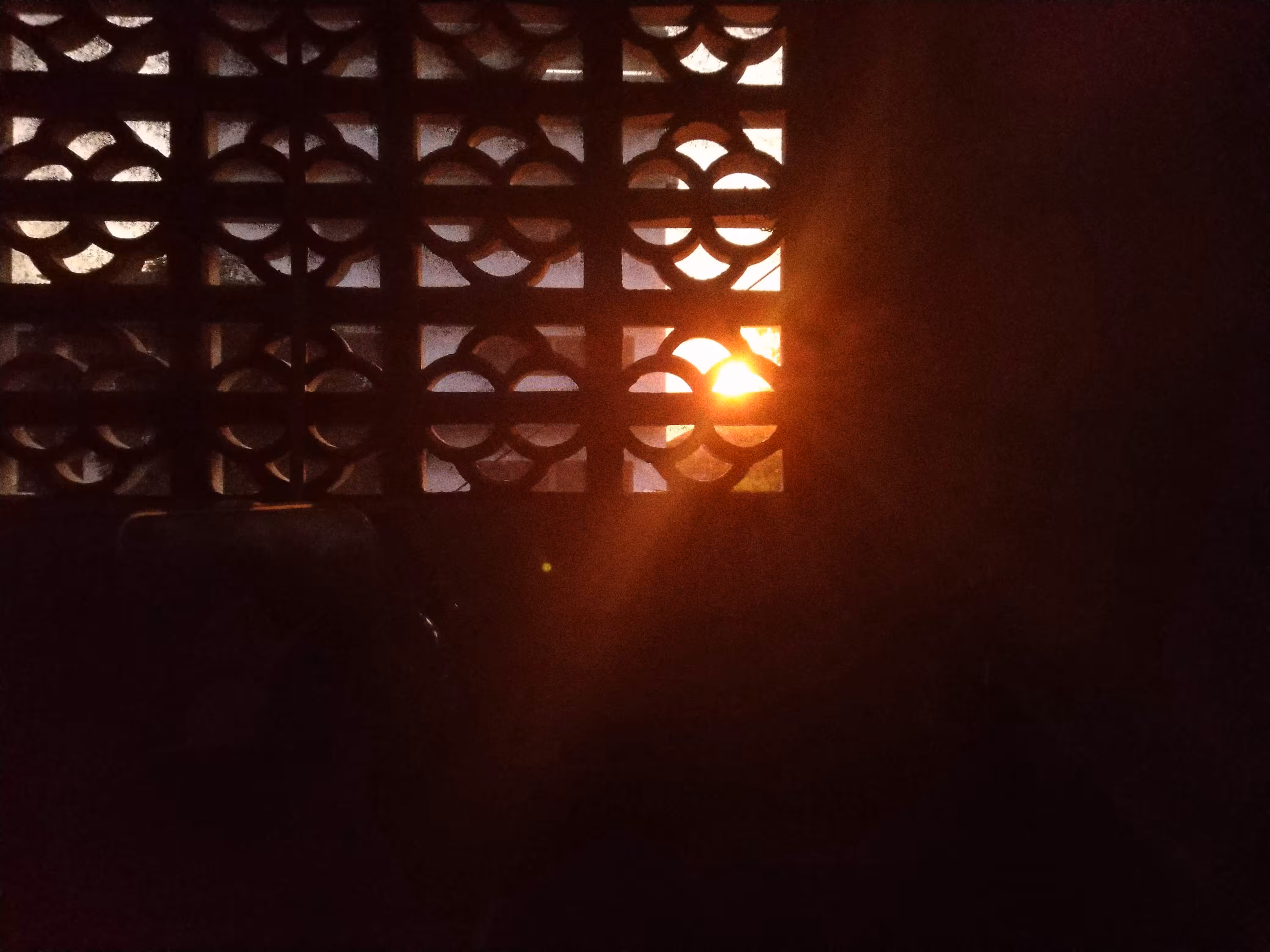 Somewhere in Thailand: Some window with evening light