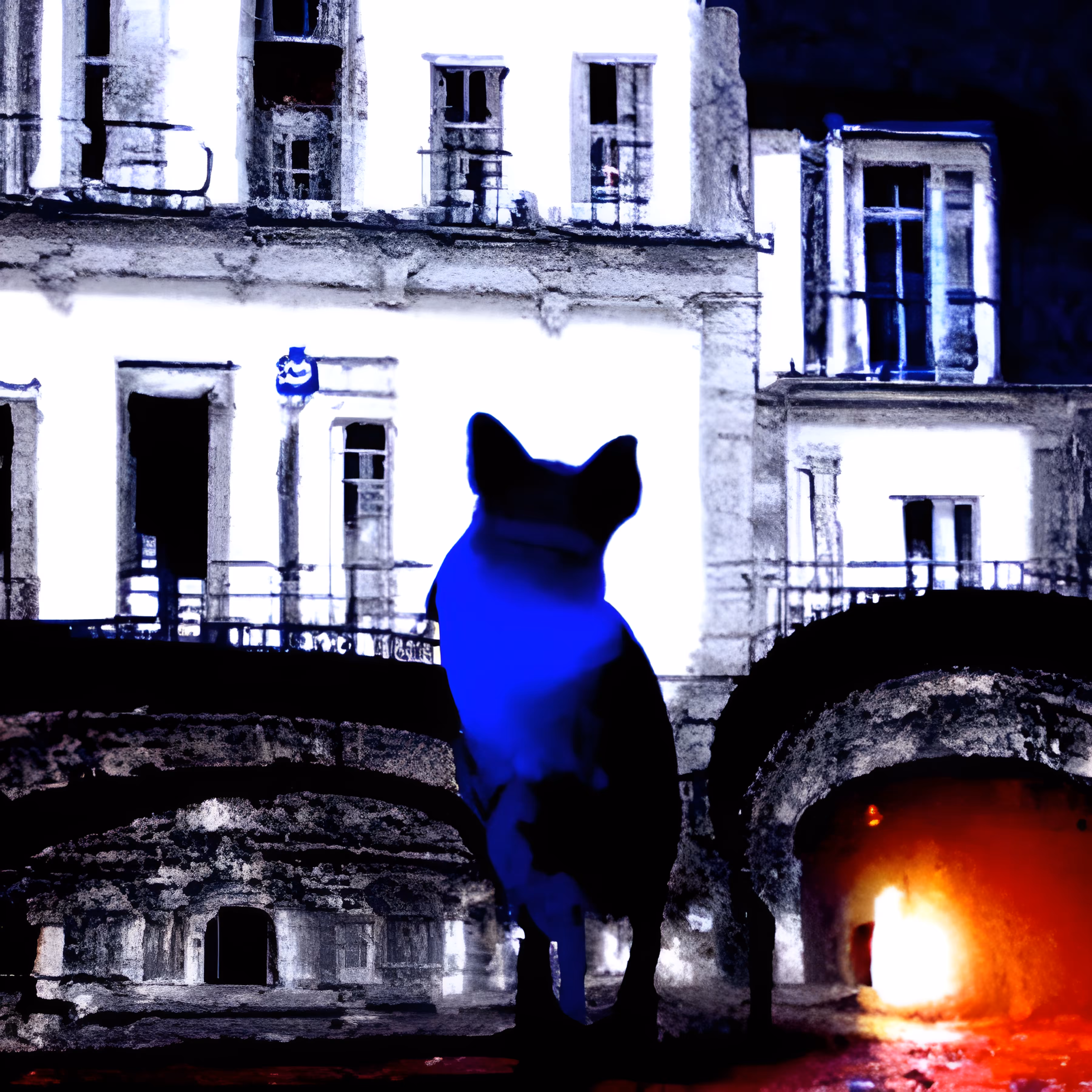 French Bulldog Ponders Paris