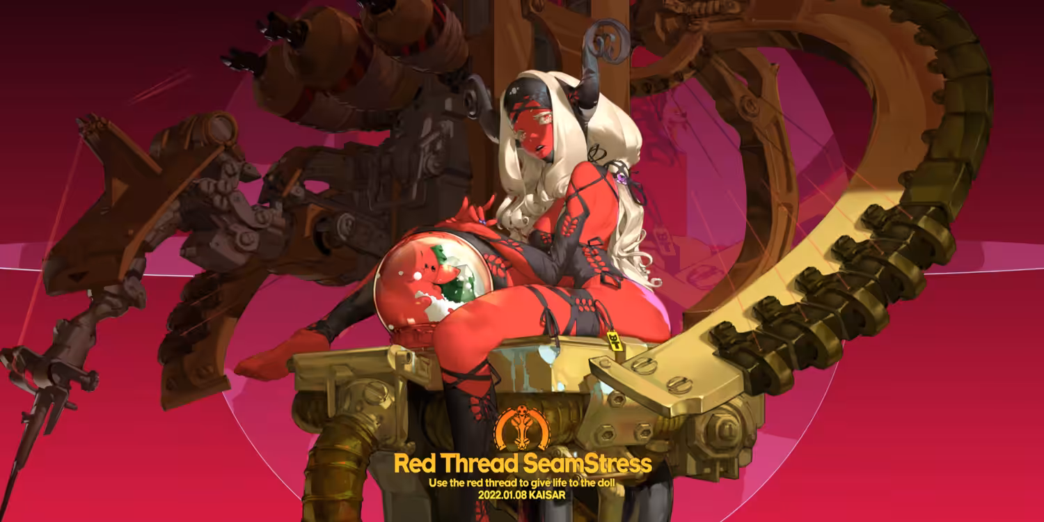 Red thread seamstress