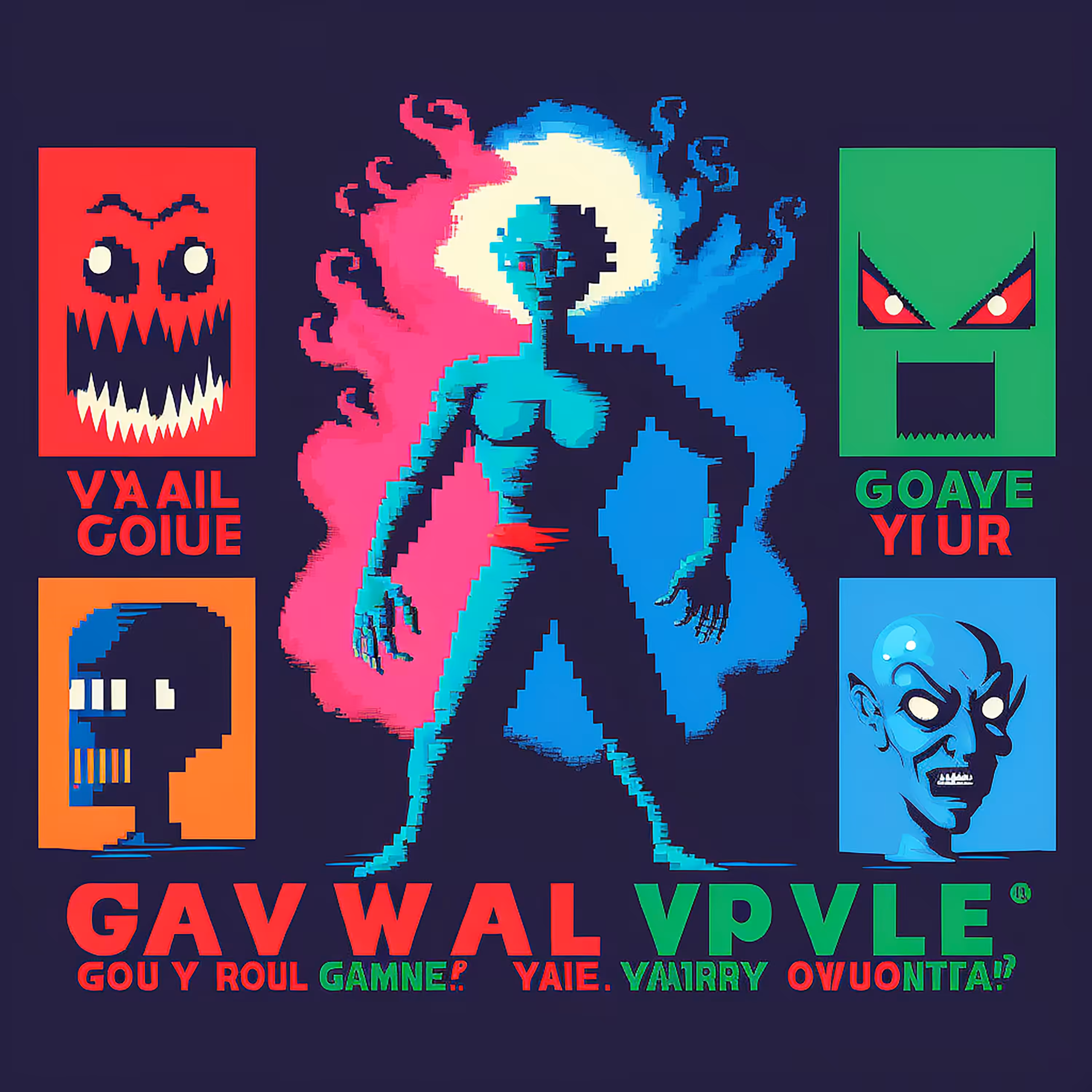 Pixel Game Posters #158