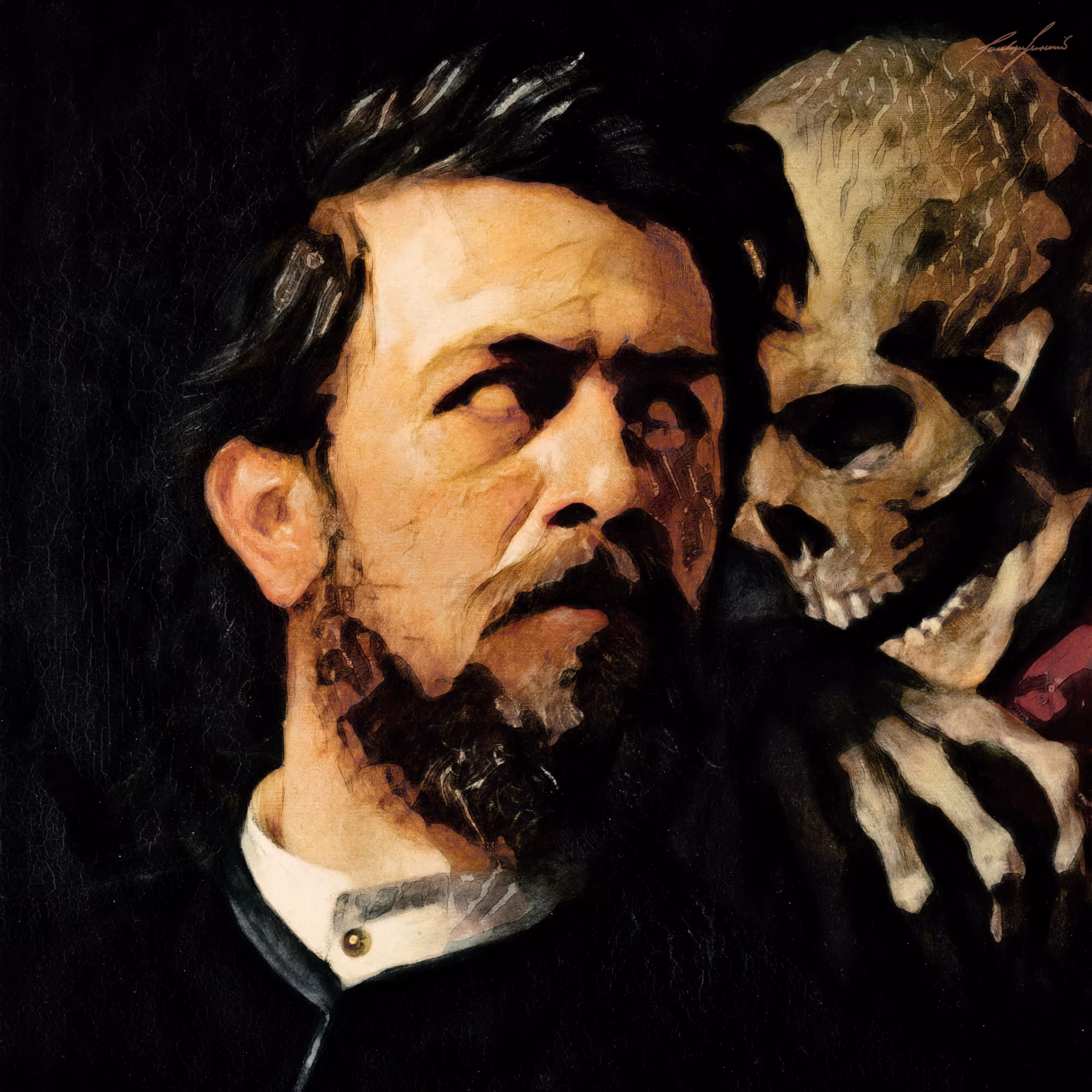 Undead artists: Arnold Böcklin (Undead art) - 01