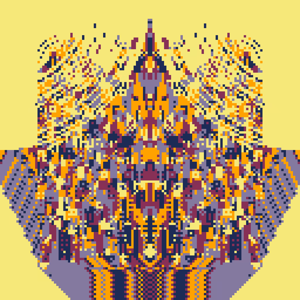 Ideocartogrpahy: Hyperspectral Temples #23