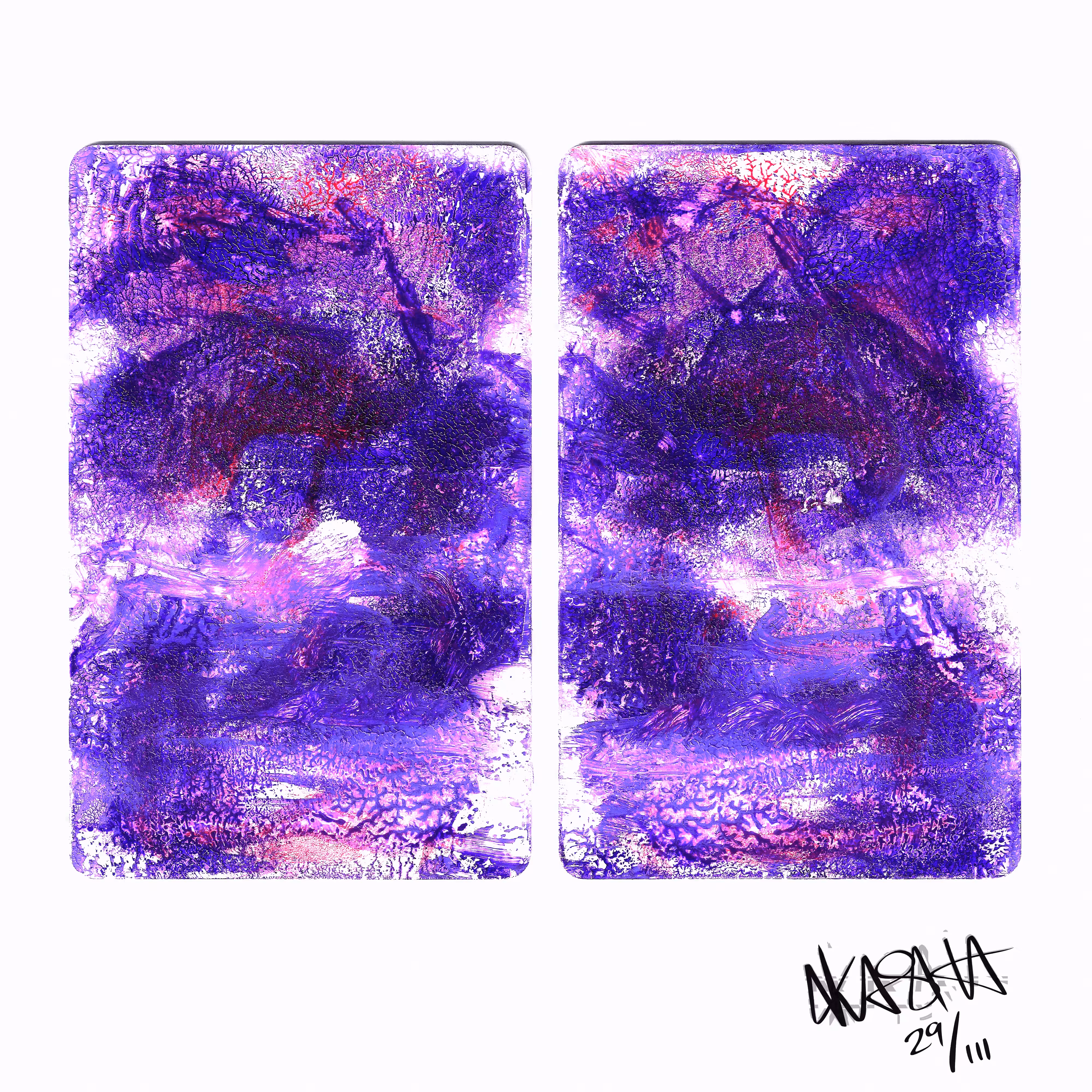 Micro Diptych: Junkyard Warrior