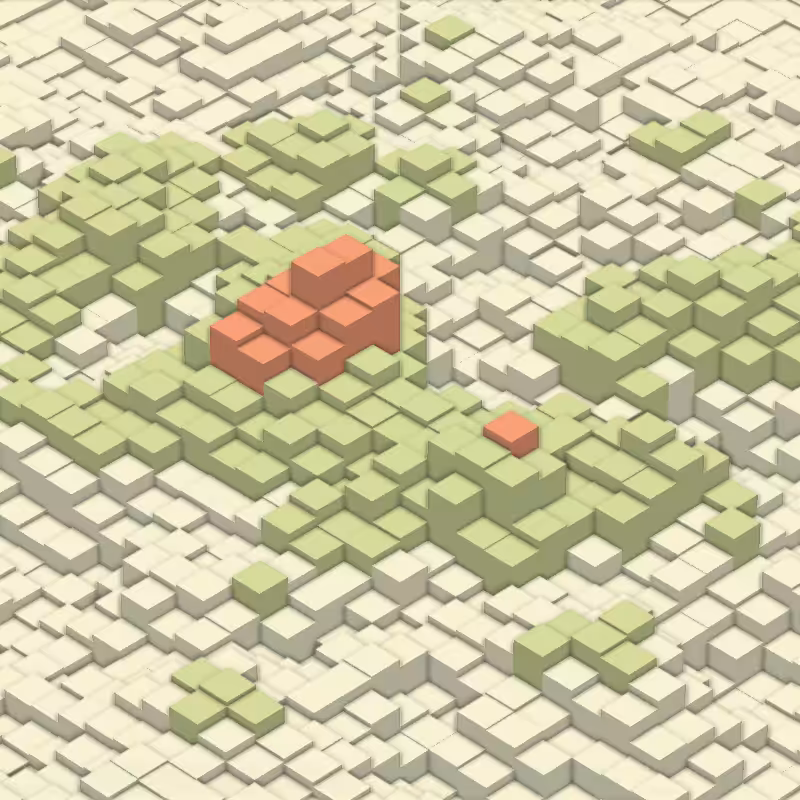 Raster Colonies #105