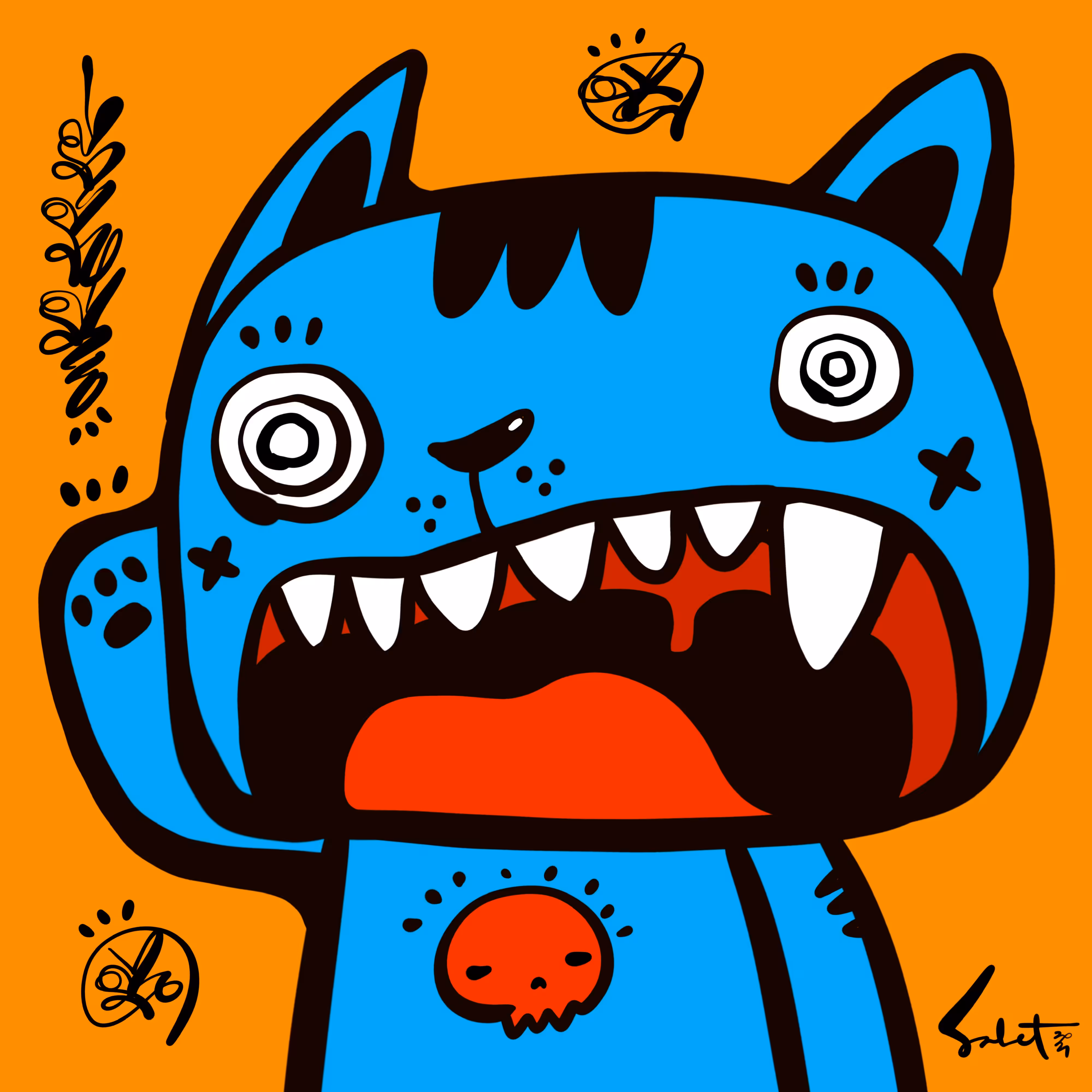 Ugly Kitties by Sabet #197