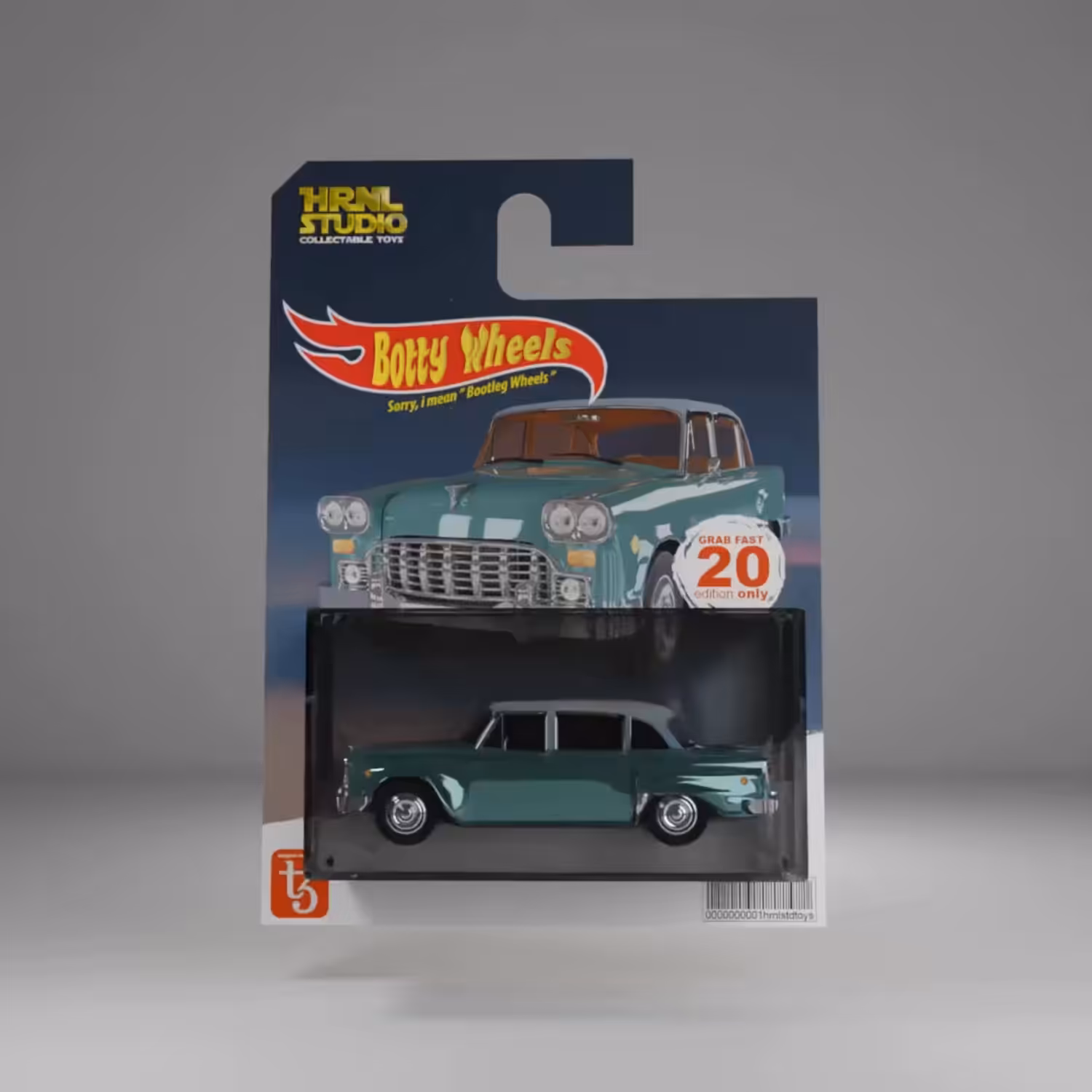 Digital toys for collection, "Botty wheels i mean bootleg wheels" #1