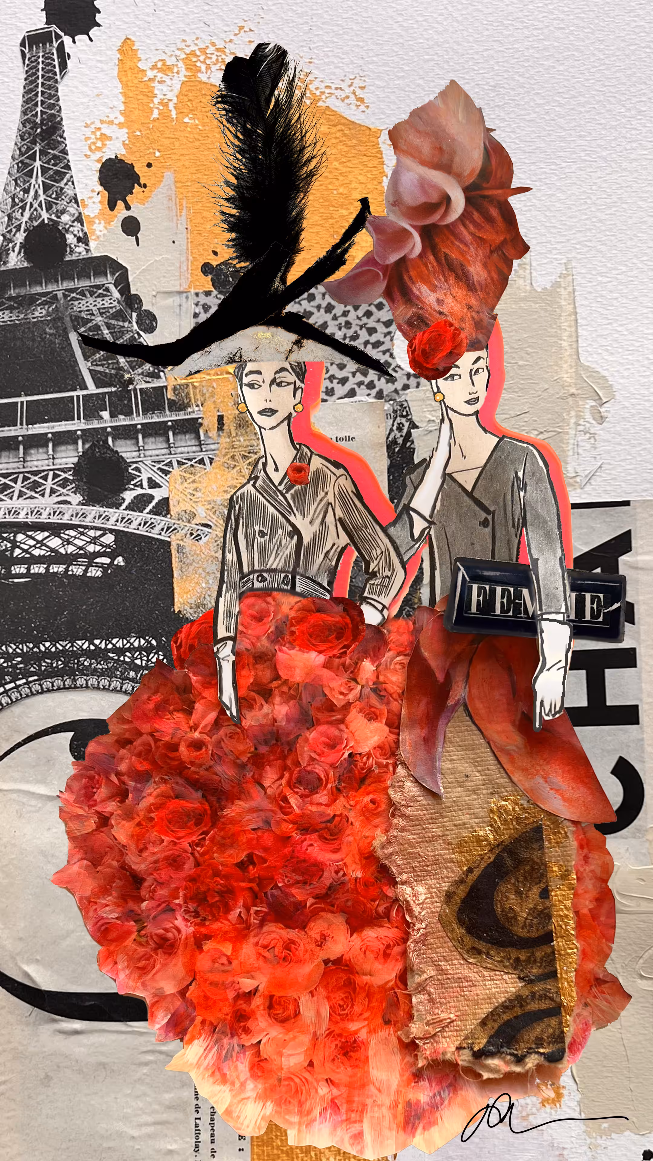 Deux Femmes Marchant (Two Women Walking)
