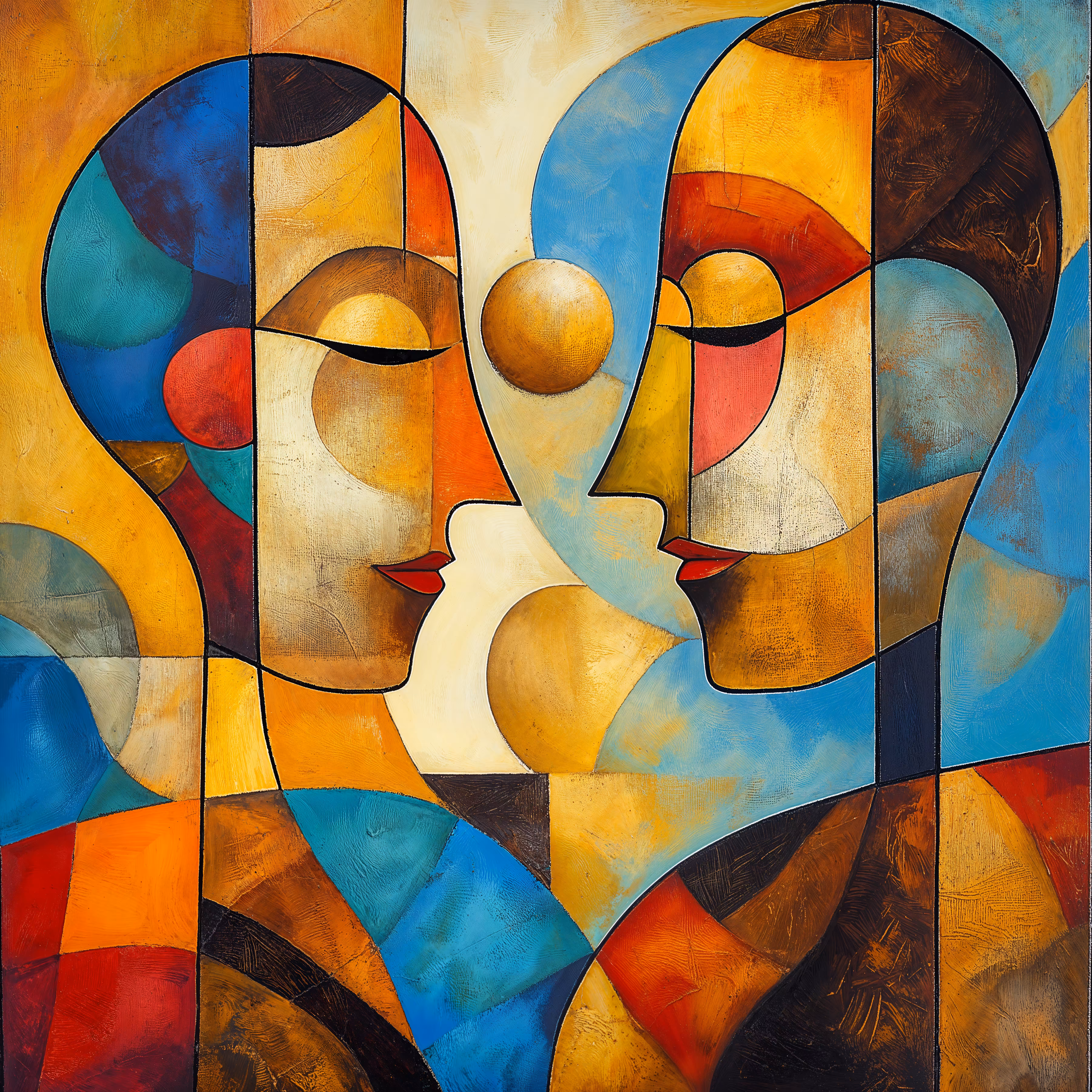 Abstract Cubist-Surrealist #11
