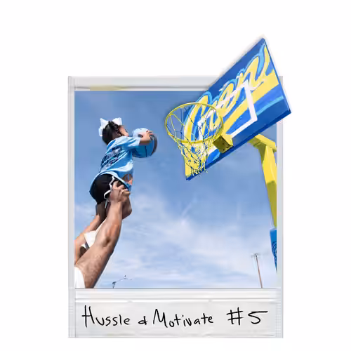 HUSSLE AND MOTIVATE POLAROID #5