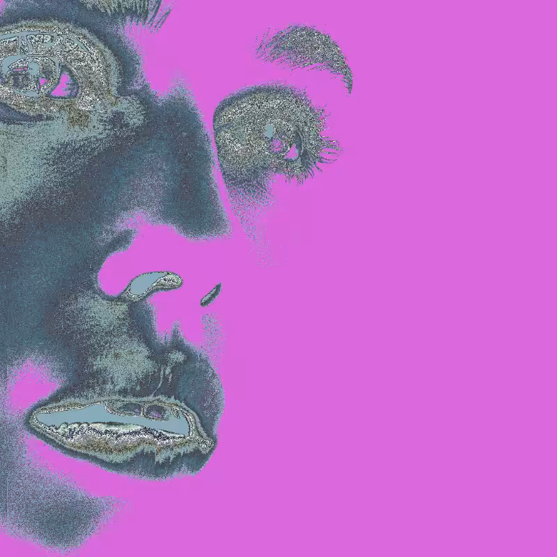 Analog Pixels: Faces #25