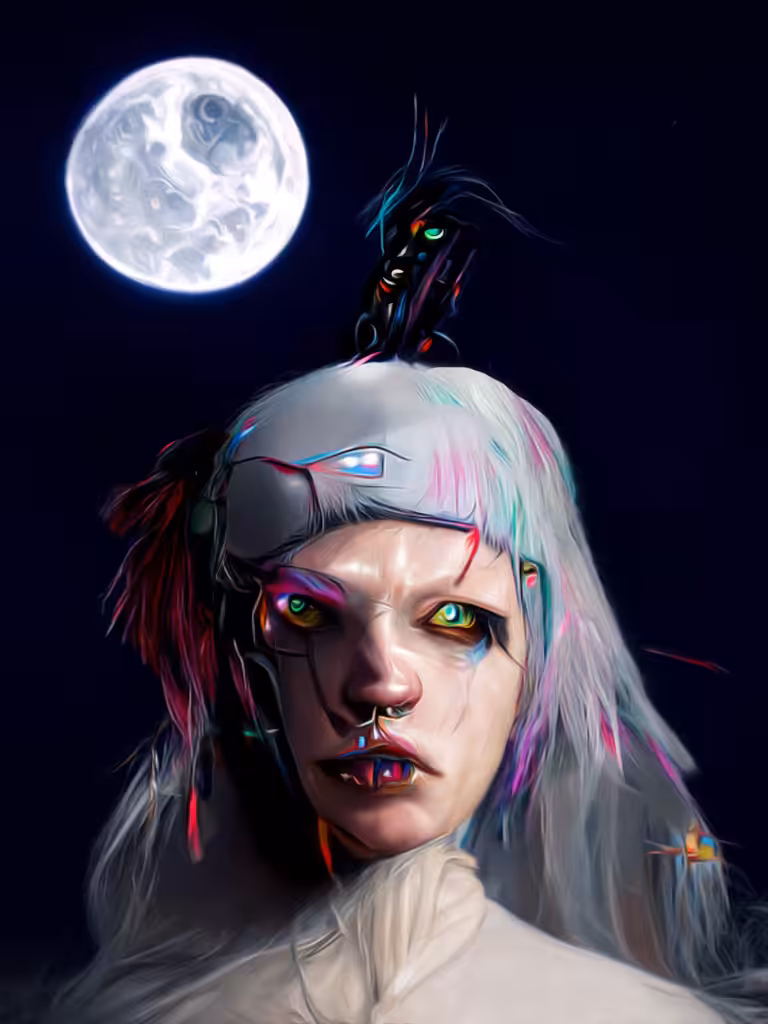 Cyber Nun & Bird